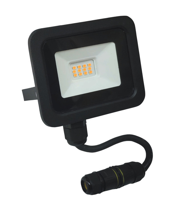 Arbeidslampe inkl. 10 W LED-pære svart